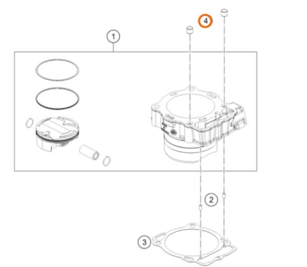 GUIA DE CABEZOTE SX-F/EXC-F/790