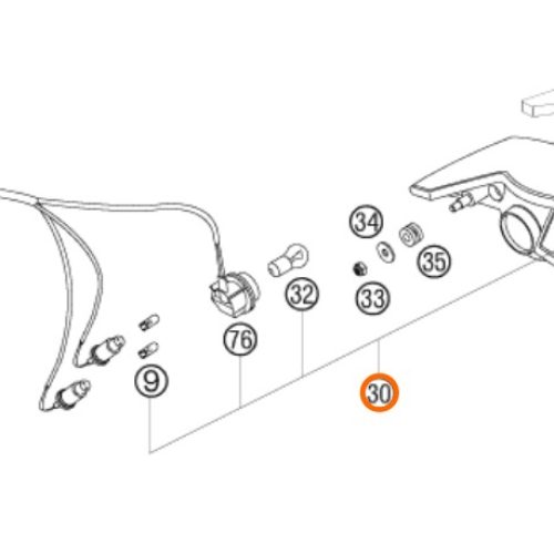 LUZ DE STOP 625/640/950 SM