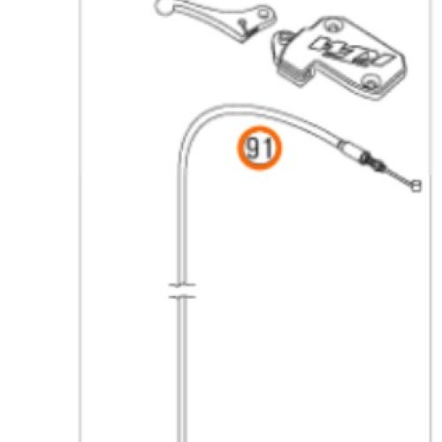 CABLE DE ARRANQUE EN CALIENTE 450 SX 03-06