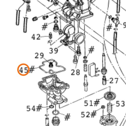 EMPAQUE DE CARBURADOR 4T 03-11
