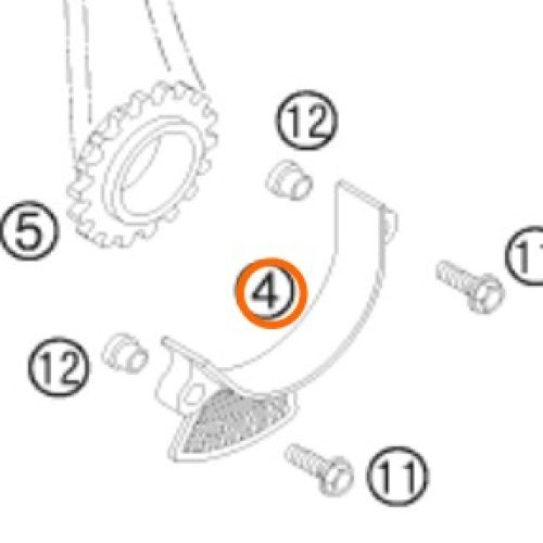 GUIA DE CADENILLA INFERIOR