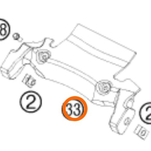 SOPORTE DE TANQUES DE GASOLINA 950/990 ADV 04-12