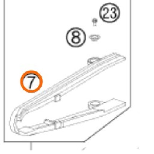 GUIA DE CADENA OSCILANTE 950/990 03-12