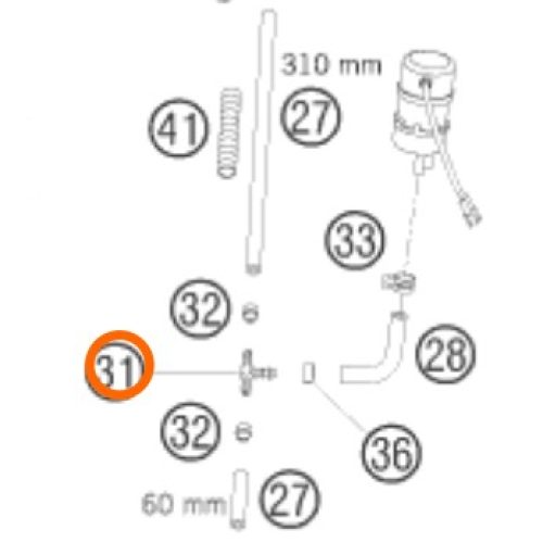 CONECTOR DE MANGUERA DE GASOLINA