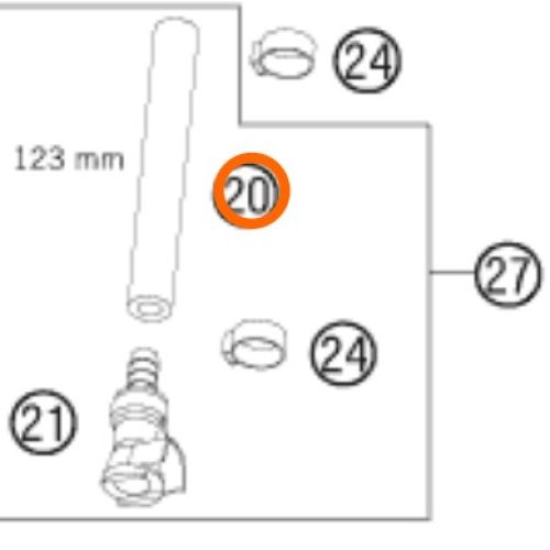 MANGUERA DE COMBUSTIBLE 950 ADV 04-05