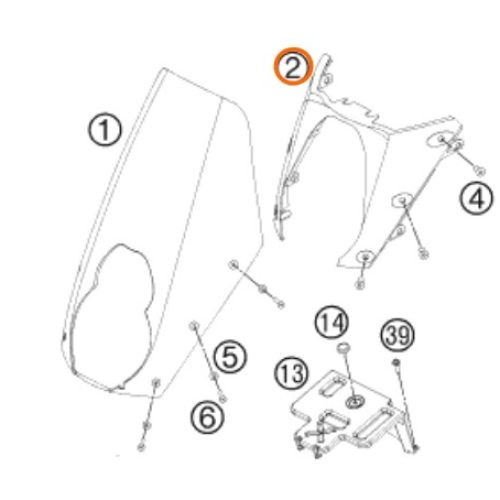 MASCARILLA DE FARO 950/990 ADV INTERIOR 03-12