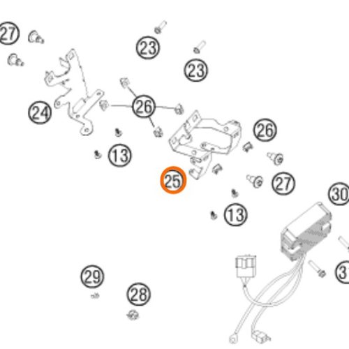 SOPORTE DE REGULADOR VOLTAJE