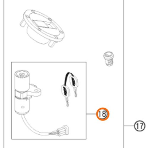 SWITCH DE ENCENDIDO 950/990 ADV 03-08
