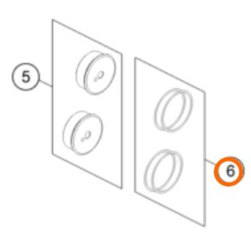 KIT DE REPARACION CALIPER POST