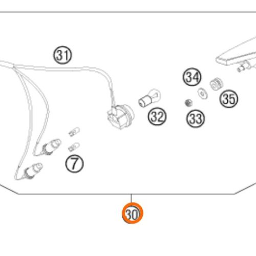 LUZ DE STOP 950/990 03-08