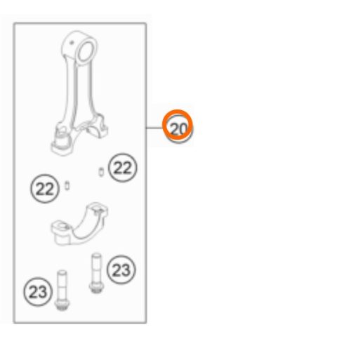 KIT DE BIELA 4T 950/990 03-07