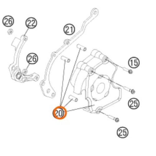PROTECTOR DE PIÑON 950/990