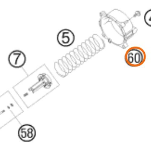 DIAFRAGMA DE CARBURADOR 950