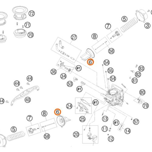 PISTON DE CARBURADOR 950 ADV 03-05