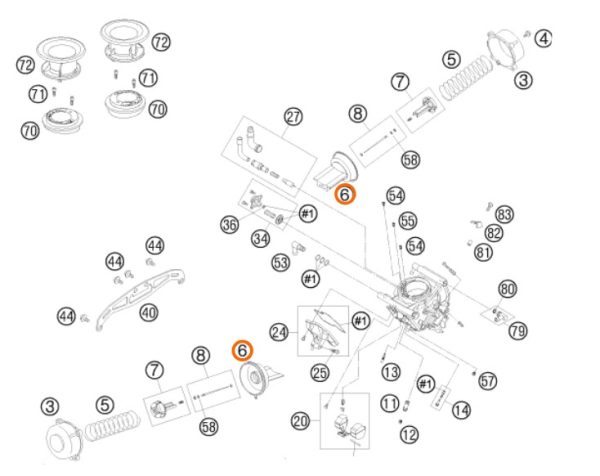 PISTON DE CARBURADOR 950 ADV 03-05