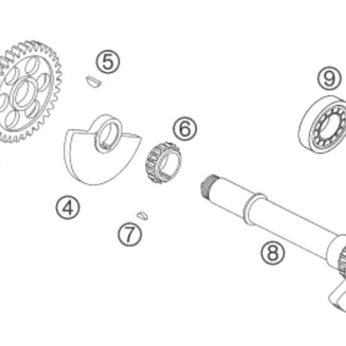 PIÑON DE DISTRIBUCION RACHE 990 AD 06-12