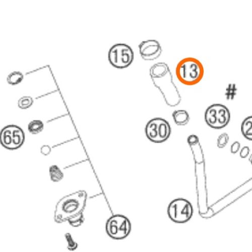 PIPA DE CAÑERIA DE ACEITE 950