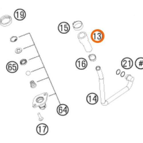 PIPA DE CAÑERIA DE ACEITE 950
