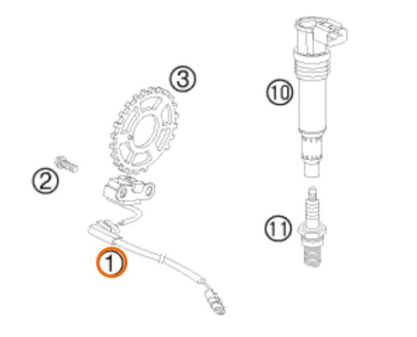 SENSOR PICK UP LC8 04-12