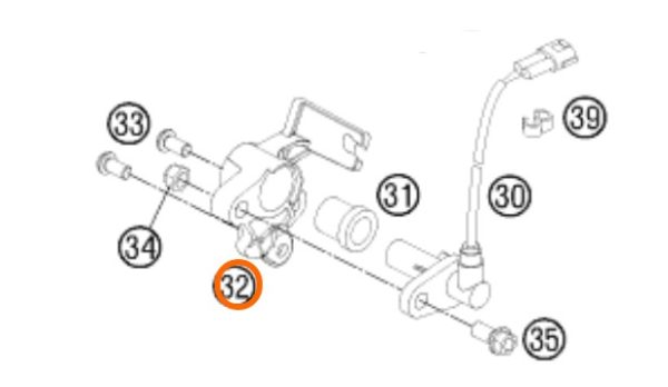 SOPORTE DE SENSOR ABS