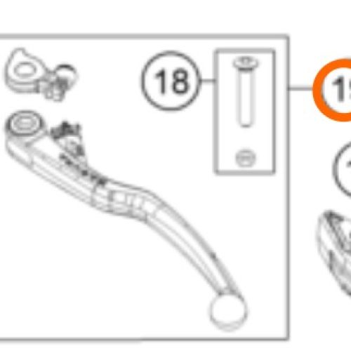 MANIGUETA DE EMBRAGUE 1190-1290 13-20