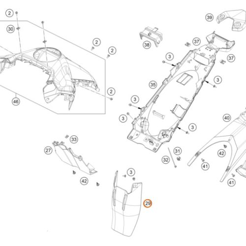 PROTECTOR DE AMORTIGUADOR 1190-1290 13-20