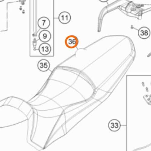 FORRO DE ASIENTO 1090-1290 ADV R 13-19