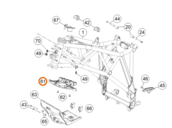 PROTECTOR DE CLAMP INFERIOR ADV 13-16