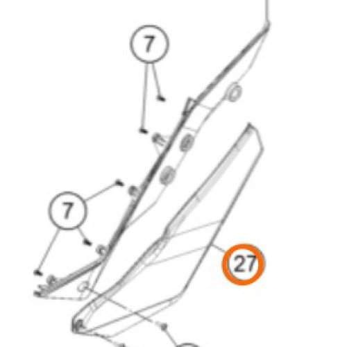 SPOILER POSTERIOR IZQUIERDO 1290 S.ADV R 2019