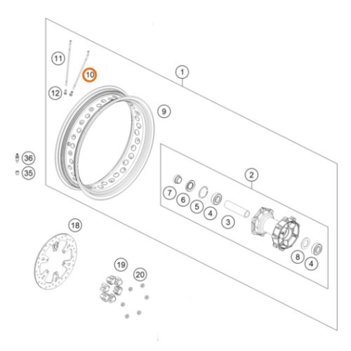 RADIO ARO 18 POSTERIOR 1190 R/790 ADV LARGO