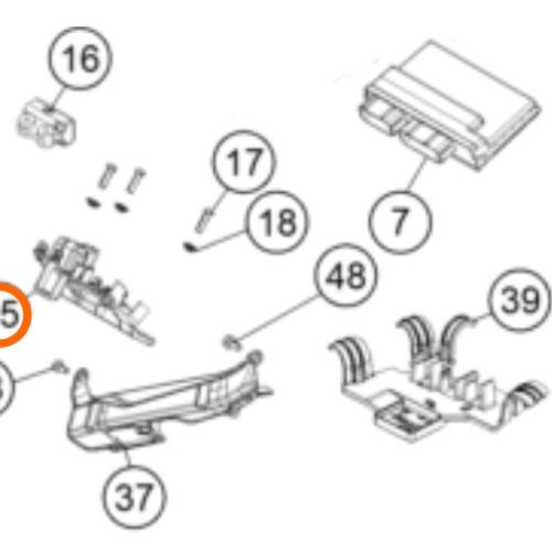 SOPORTE DE VELOCIMETRO 1190