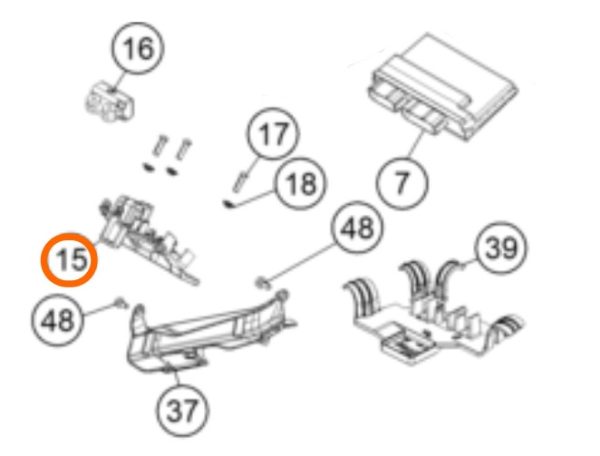 SOPORTE DE VELOCIMETRO 1190