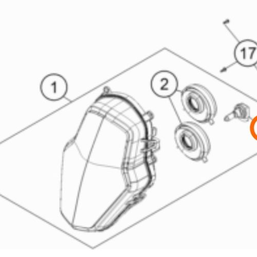 FOCO HALOGENO ADV 13-16