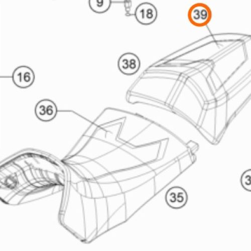 FORRO DE ASIENTO 1290 S PASAJERO 17-20