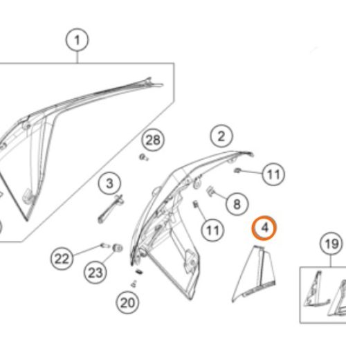 PANEL INTERIOR 1290 S.ADV S/R 17-18