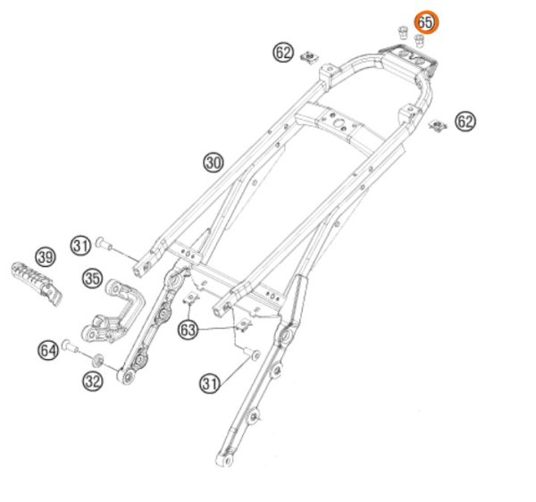 TUERCA DE SUBFRAME 990 08-12
