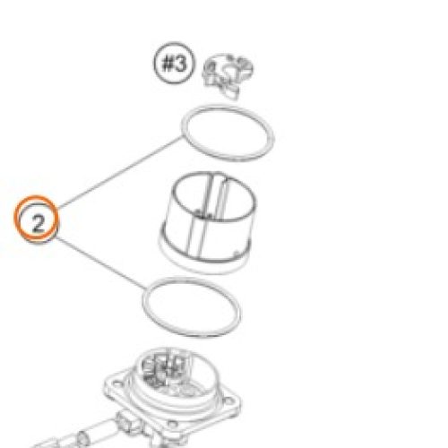 O RING DE BOMBA DE GASOLINA KIT 990/1190 61007089000