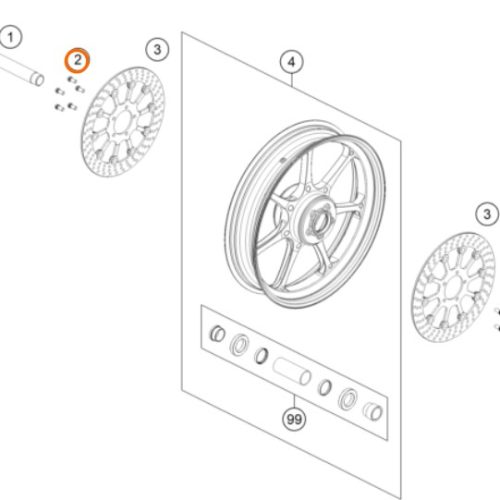 PERNO M8X18 ESPECIAL