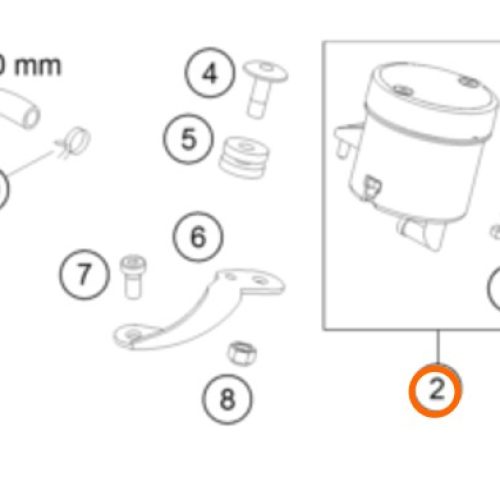 DEPOSITO DE LIQUIDO DE FRENO 1190/1290 13-20