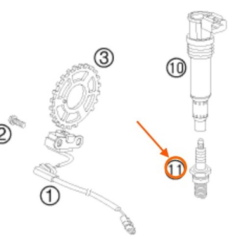 BUJIA 4T 990 S.DUKE 07-13