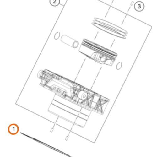 EMPAQUE DE BASE DE CILINDRO 1050-1290 13-18