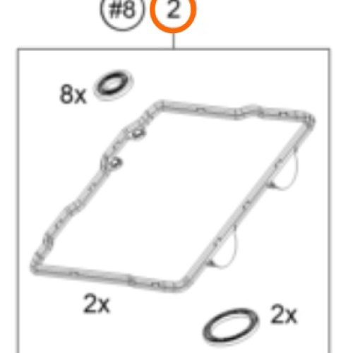 EMPAQUE DE TAPA VALVULAS 1050-1290