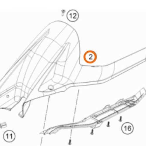 GUARDAFANGO POSTERIOR 1290 S DUKE 14-16