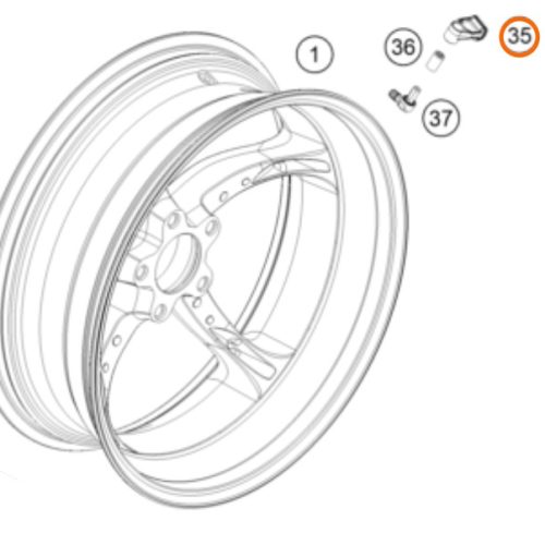 SENSOR DE PRESION DE AIRE 1290 ADV 17-21