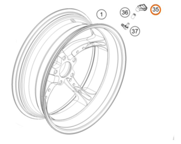 SENSOR DE PRESION DE AIRE 1290 ADV 17-21