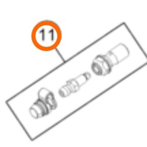 SANGRADOR DE BOMBA DE FRENO POSTERIOR SX/EXC