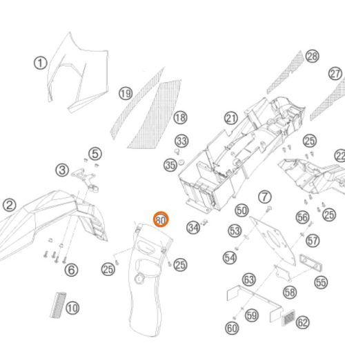 PROTECTOR DE AMORTIGUADOR 950 S.END 06-09