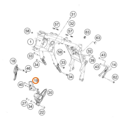 PROTECTOR DE BOMBA DE FRENO POS 790 ADV 2019