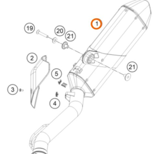 ESCAPE ORIGINAL TERMINAL 790 ADV 19-20