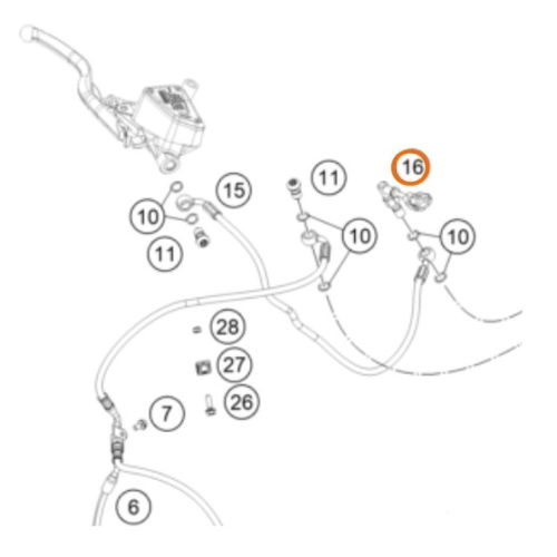 TROMPO DE FRENO 790 ADV/DUKE 19-21